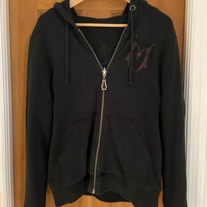 Monarchy hooded reversible jacket